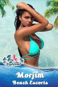 escorts in morjim beach