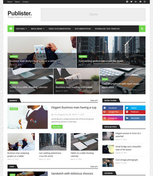 Publister Blogger Templates