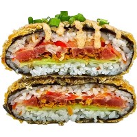 Суши бургер с тунцом