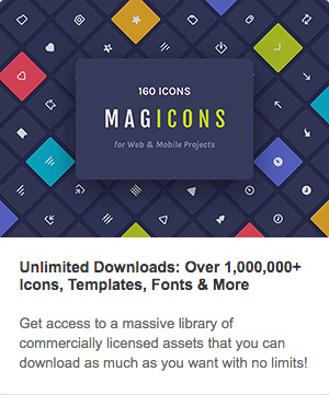 Envato sponsored icons
