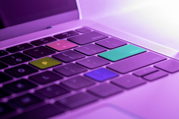 Colorful Laptop Keys Free Photo