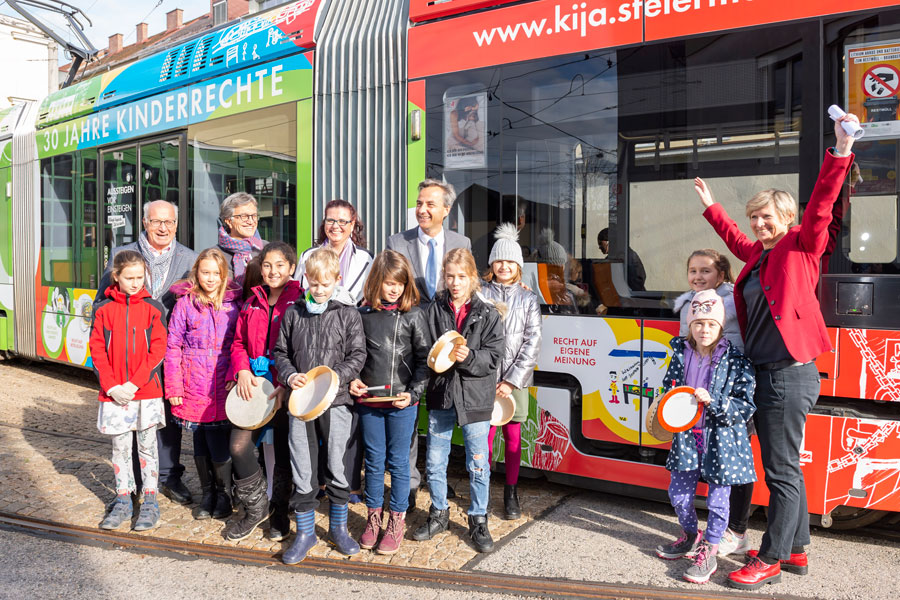 Kinderrechte sichtbar gemacht! &copy; Stadt Graz/Fischer