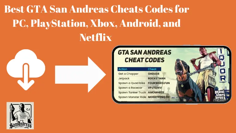 GTA San Andreas cheat codes