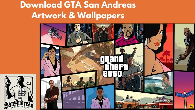 GTA San andreas artwork