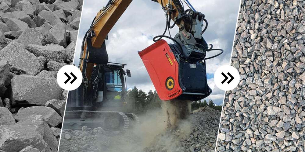 Krosskopa hjullastare