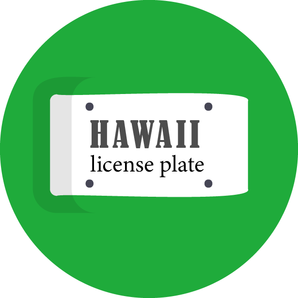 Hawaii License Plates