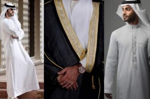 صورة طريقة لبس البشت , قواعد ارتداء البشت