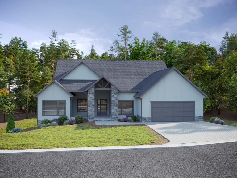 New House in Horse Shoe, NC. Lot #29, 2833 Brannon Rd 28742. Big Hills at Horse Shoe New Houses in Asheville, North Carolina