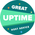 HostAdvice Great Premio Uptime para Axarnet