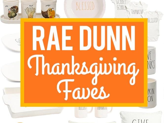 Rae Dunn Thanksgiving Faves