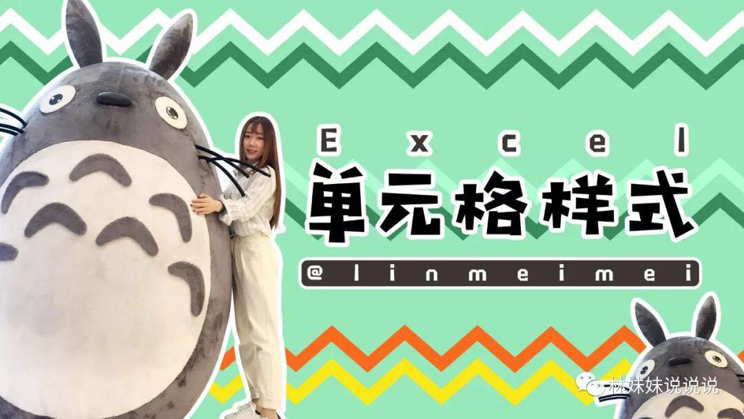 《林妹妹说》Excel 第11课 单元格样式
