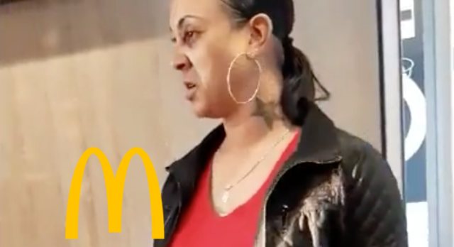 Heated: Angry Woman Goes Off On McDonald's Staff In Front Of Her Daughter!