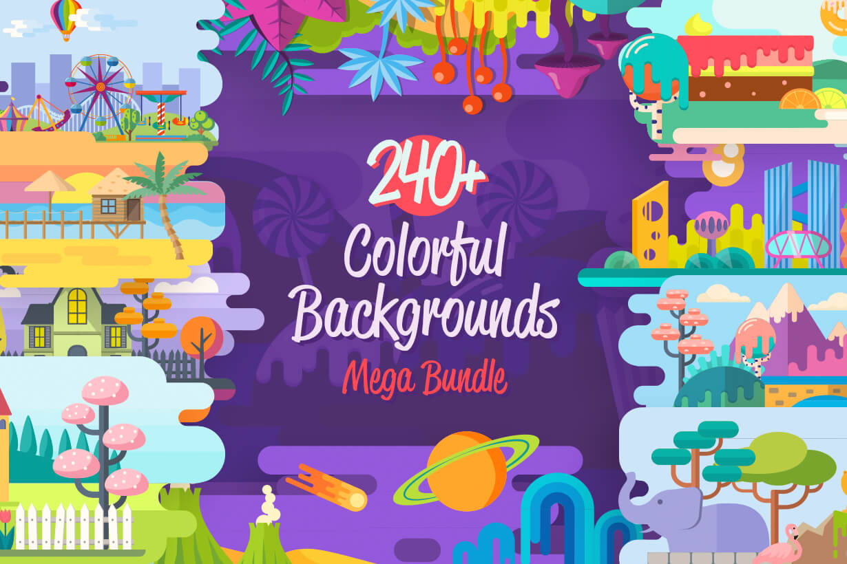 Vector Backgrounds - Mega Bundle