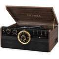 VICTROLA Empire 6-en-1 Platine Vinyle - Expresso