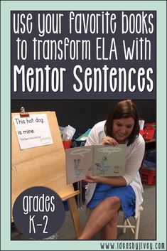 More and more teachers are discovering each day that teaching with mentor sentences is the perfect way to teach grammar and author&rsquo;s craft! Students will improve their writing and grammar understanding as they learn from the amazing authors of your favori