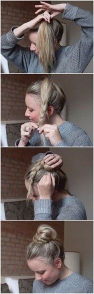 Ehrfürchtige schnelle Frisuren für den Alltag - allt&auml;glich