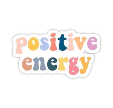 Positive Energy Label &ndash; Fashion &ndash; #Energy Sticker #Fashion #Positiver