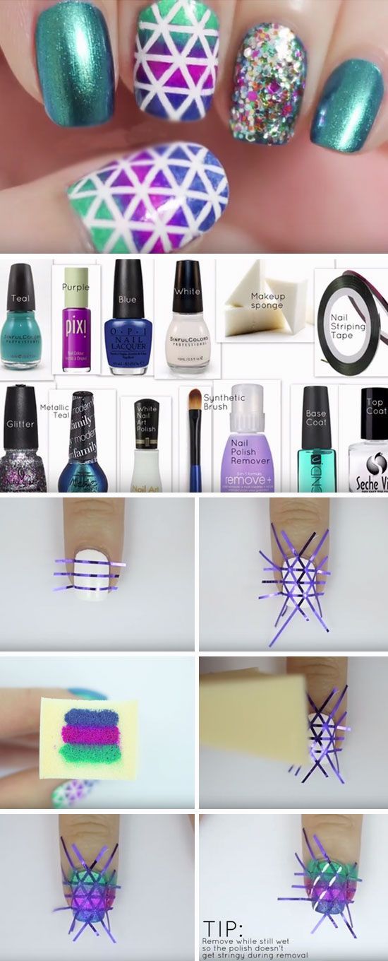15 Nageltutorials für die Feiertage