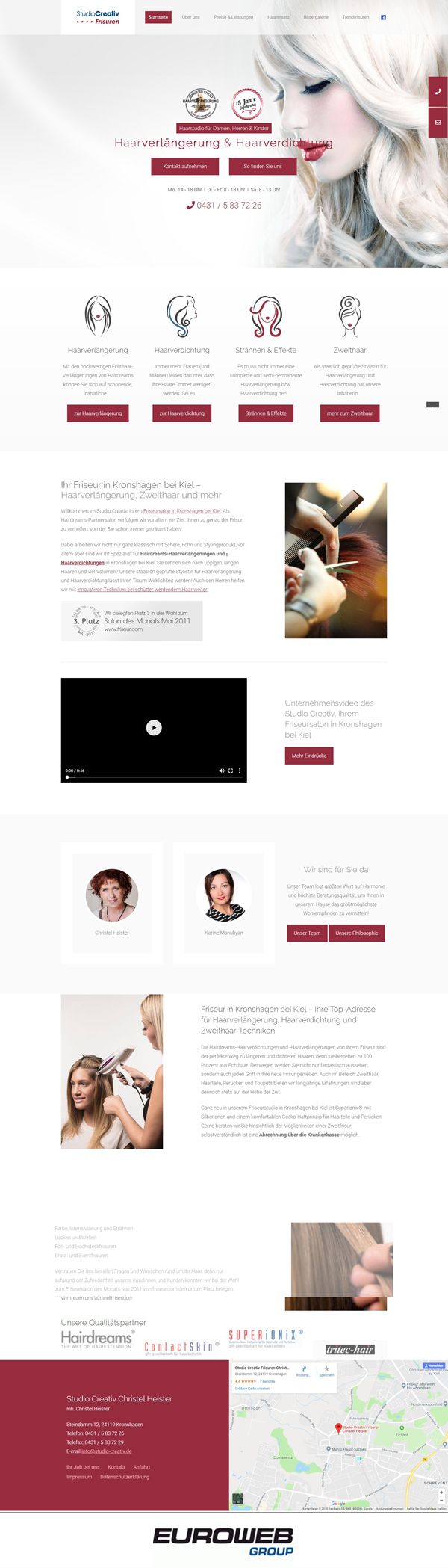 Pin &ndash; Portfolio: Inspiration Webdesign &ndash; http://www.studio-creativ.de/