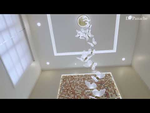 Prestige Lakeside Habitat Villa Home Interiors by @depanache #interiordesignersbangalore