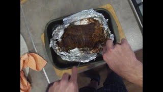 Готовим лосятину в духовке