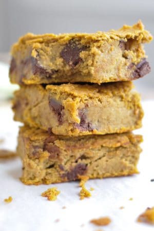Flourless Pumpkin Bars