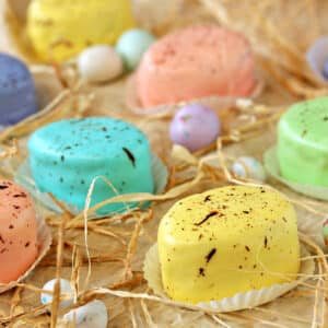 Easter Petit Fours | From SugarHero.com