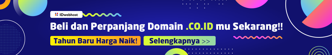 Promo - BELI CO.ID SEKARANG SEBELUM HARGA NAIK