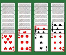 Пасьянс Диагональ