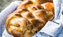 Gevlochten Parmezaanbrioche