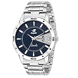 Espoir Mens ESP12457 Analog Blue Dial Watch