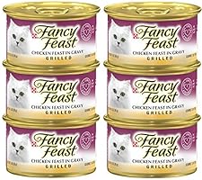 Purina Fancy Feast Grilled Chicken Pack of 6 Pieces, 85g