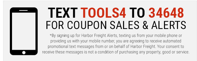 Text us to receive coupons and sales alerts