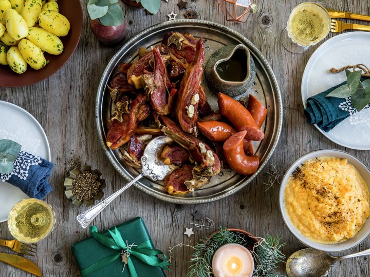 Klassisk pinnekj&oslash;tt og med en vri