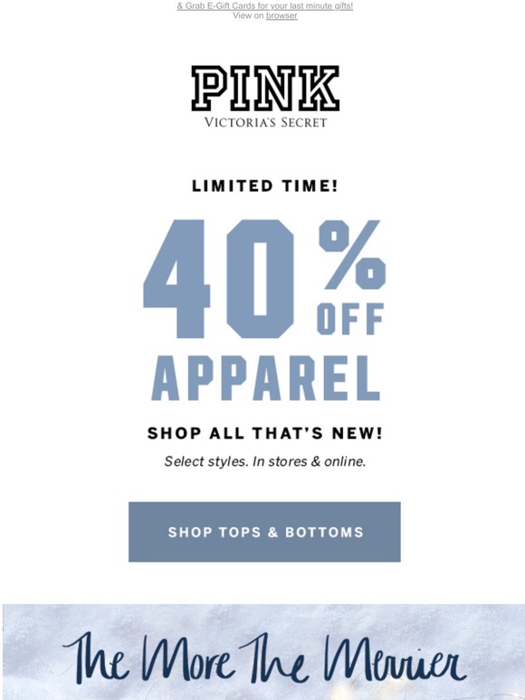 Ends tomorrow! Shop 10 for $35 Panties!