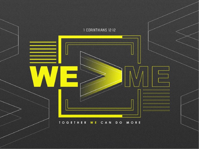 We > Me Church Sermon Powerpoint