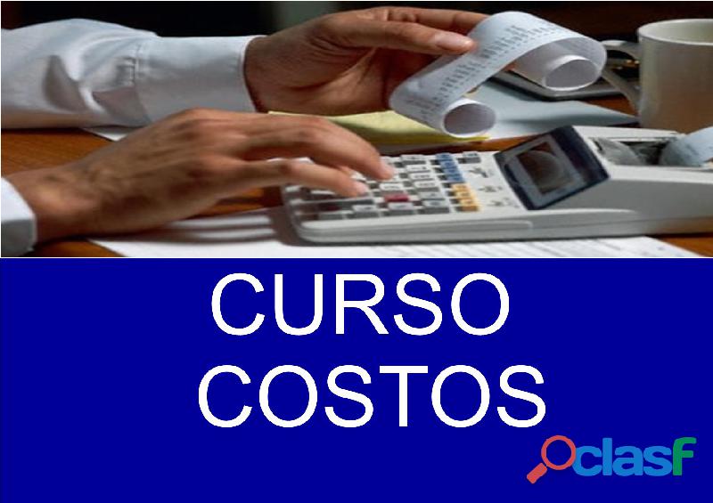 CURSO DE COSTOS EN MONTERREY
