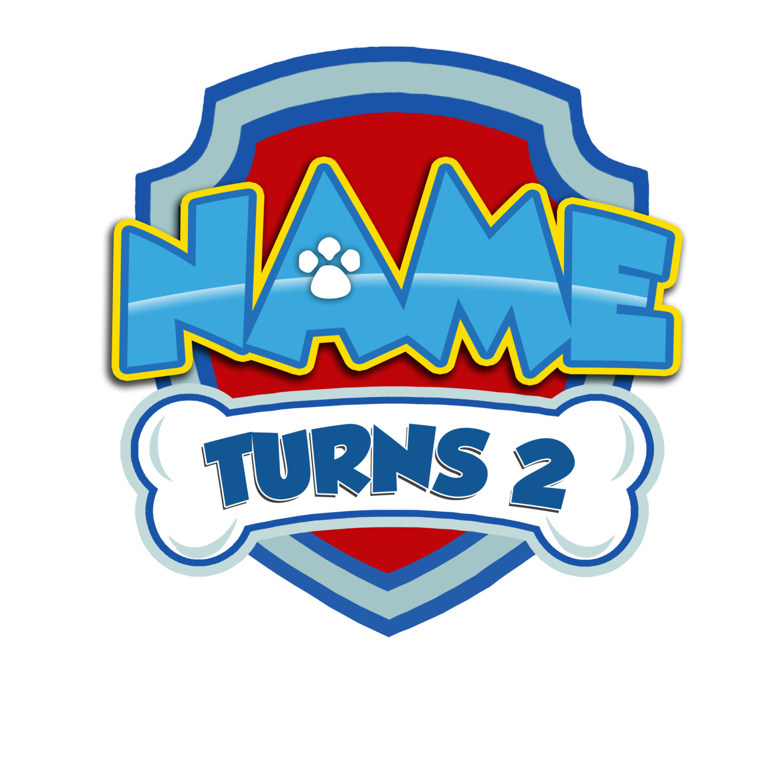 Personalized PAW PAT