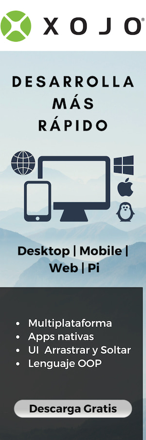 Desarrolla m&aacute;s r&aacute;pido con Xojo