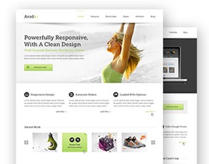 Avada Child WordPress website template