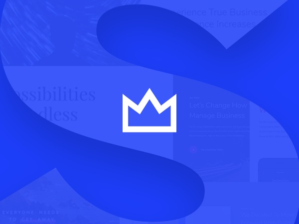 Salient WordPress page template