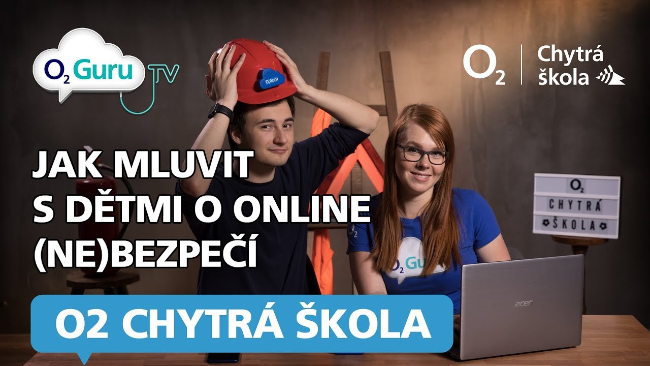 O2 Chytrá škola: Jak mluvit s dětmi o online (ne)bezpečí