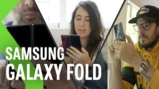 Samsung Galaxy Fold, Review: 5 EXPERIENCIAS MUY DIFERENTES