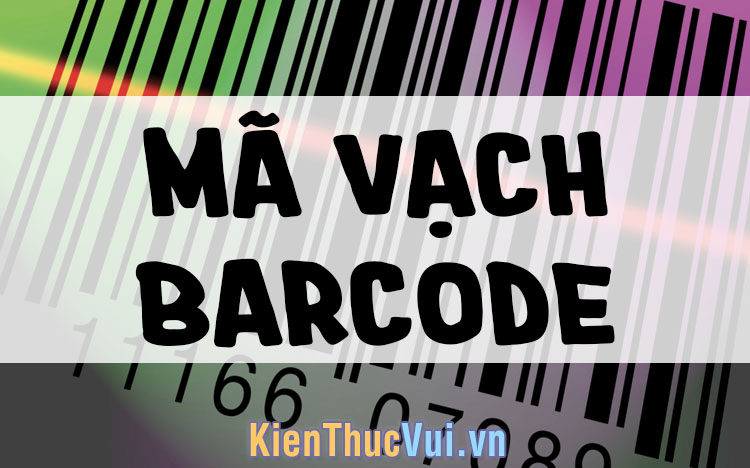 M&atilde; vạch Barcode l&agrave; g&igrave;? Những kiến thức cần biết về Barcode