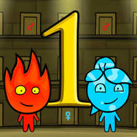 Free Online Games, Fireboy And Watergirl 1: The Forest Temple is one of the Adventure Games that you can play on UGameZone.com for free. Help Fireboy and Watergirl through the maze and collect the diamonds on their way to the exits. The A, W, D keys move Watergirl and the left, up, right keys move Fireboy. Since fire and water don't mix, be sure to not let Fireboy go in the water lakes and don`t let Watergirl go in the fire lakes. And keep them both out of the green lakes.