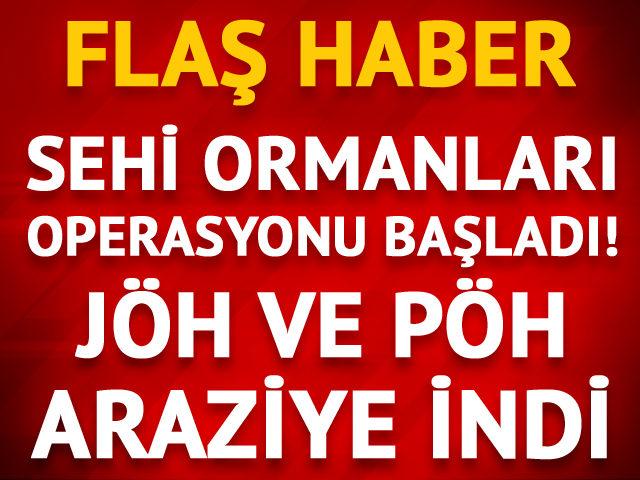 Operasyon başladı! JÖH ve PÖH katılıyor