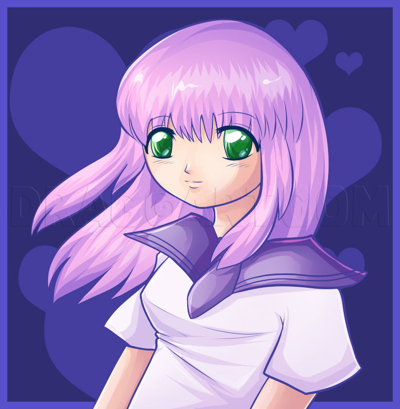 how to draw easy anime