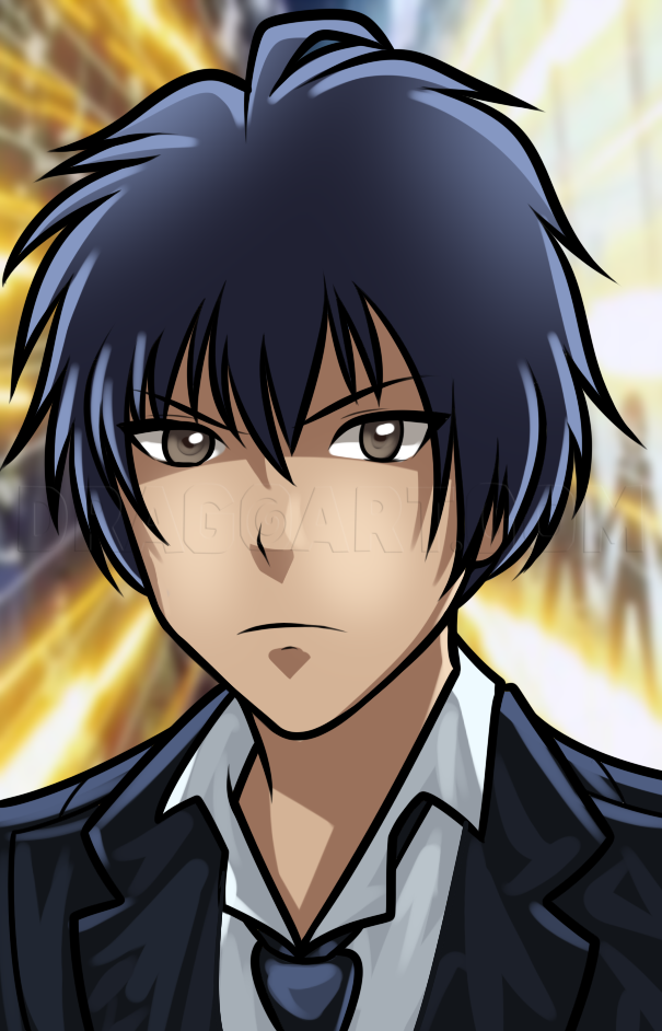 how to draw rentaro satomi from black bullet