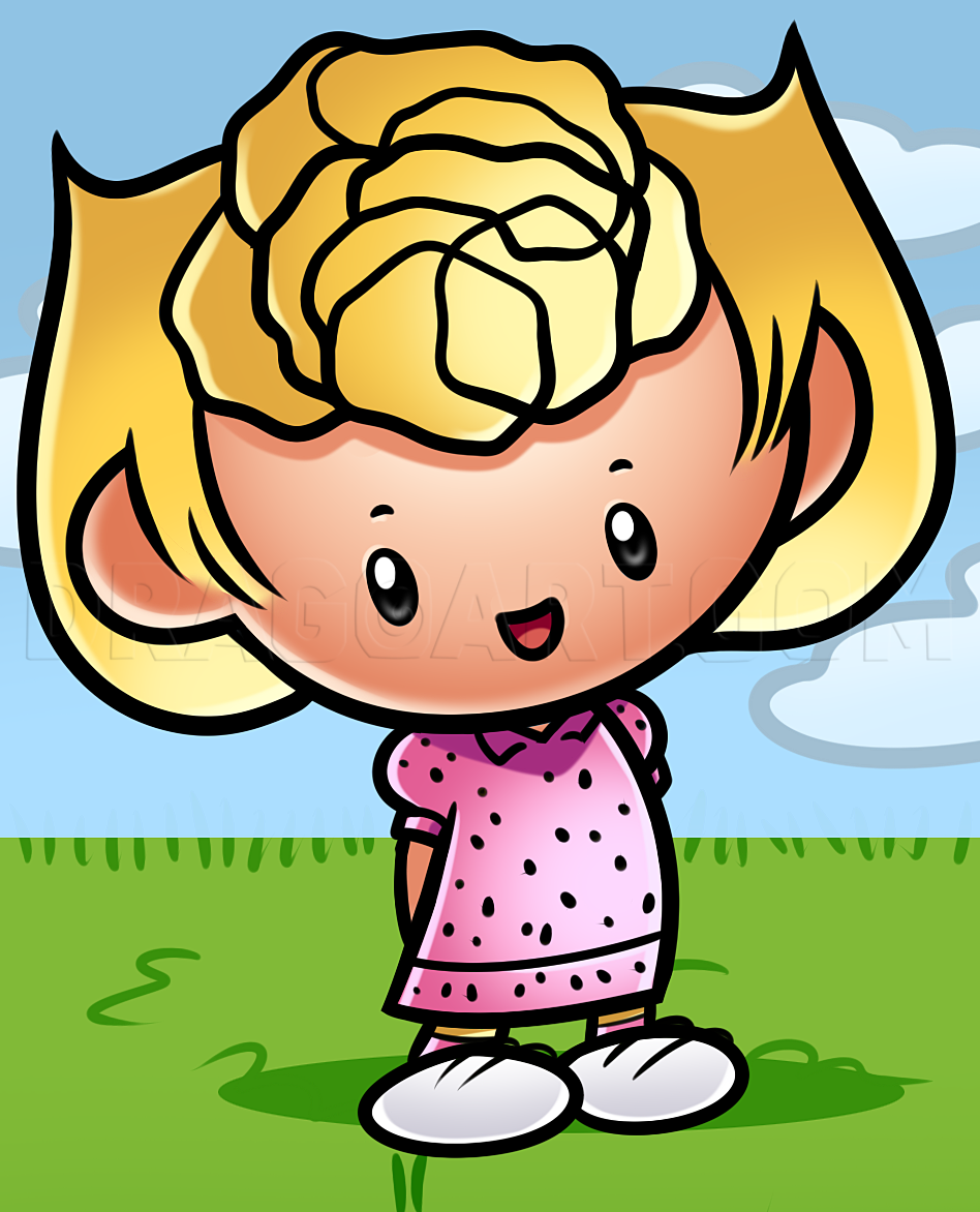 how to draw sally brown