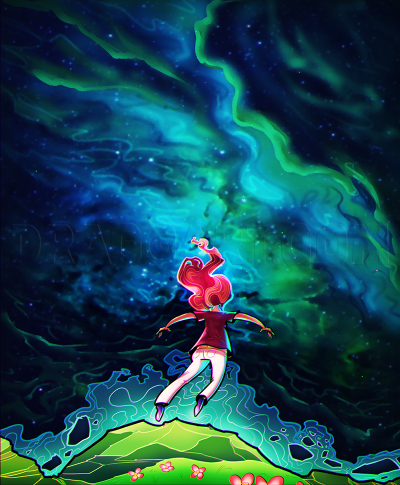 how to draw sci-fi art drawing tutorial